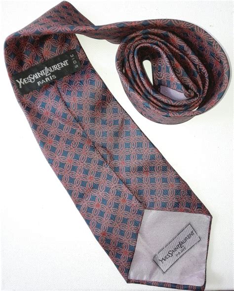 yves saint laurent tie vintage